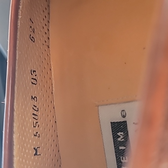 Florsheim Men's Shoes Size 10 Royal Imperial Brown Woven Leather Vintage Loafer - Picture 6 of 9